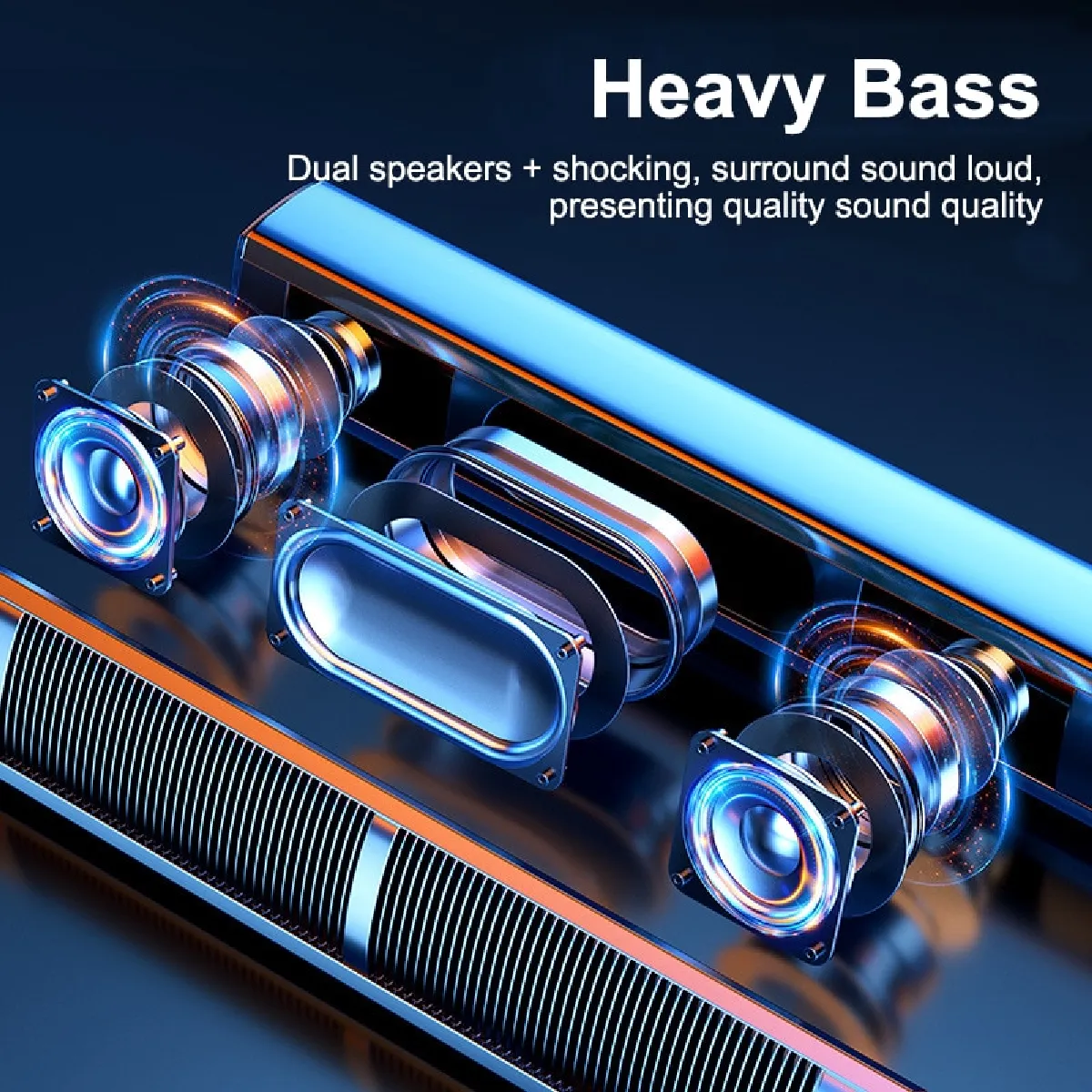 Universal Haut-parleur Bluetooth - Noir