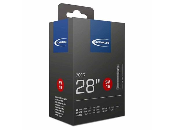 Schwalbe Cykelslange 700x28/32C, 60mm Racerventil (SV16)