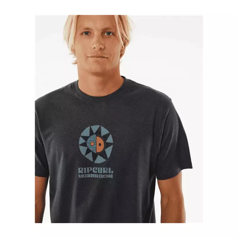 Teeshirt RIPCURL Swc Sun Beams Tee Washed Black