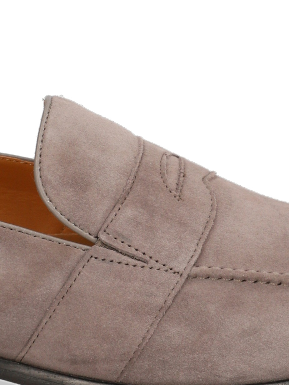 Veloursleder Slipper klassisch