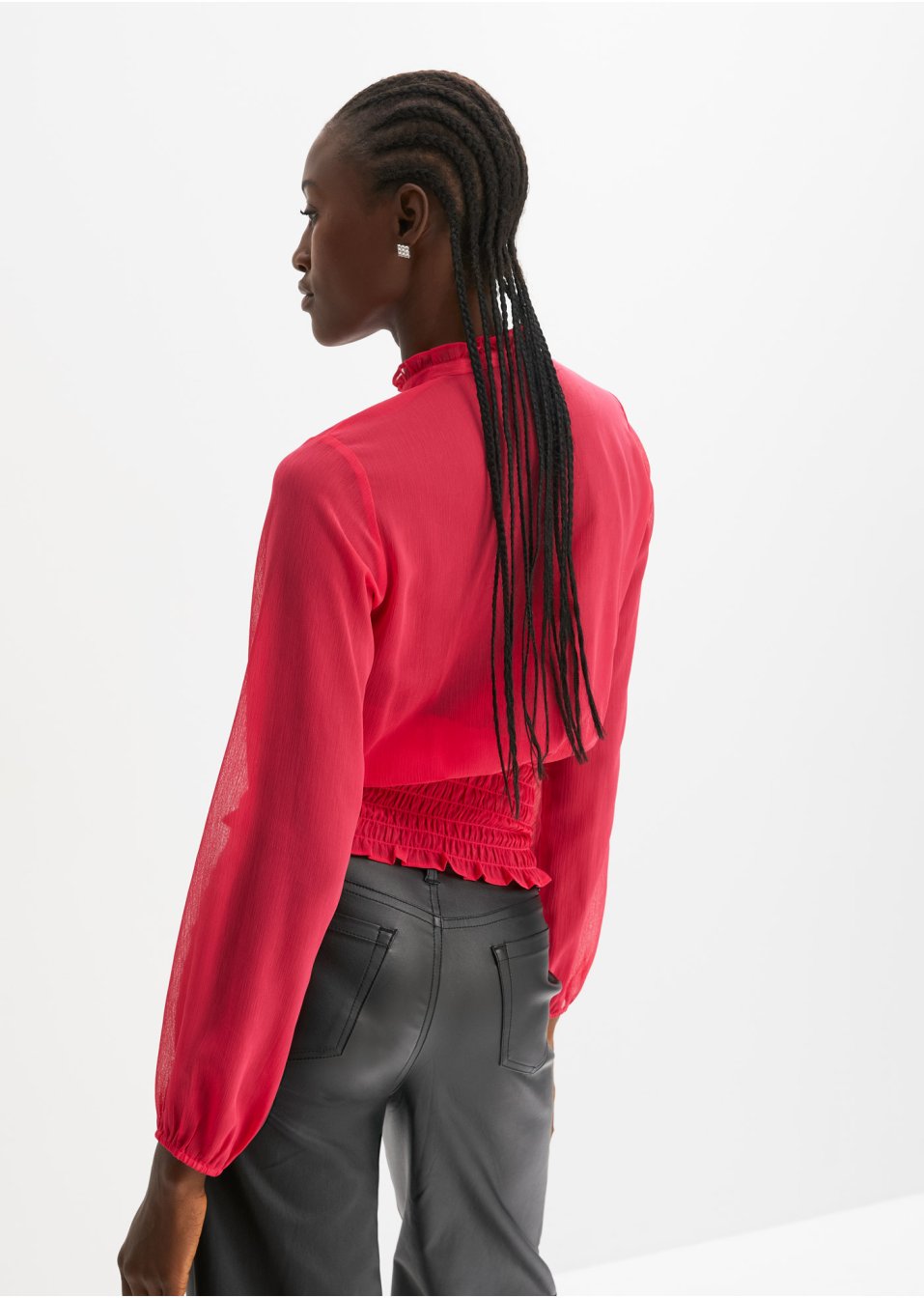 Blouse en chiffon