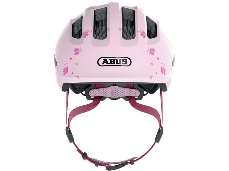 Abus Helm Smiley 3.0 Rose Princess Shiny, S Fahrradhelm für Mädchen