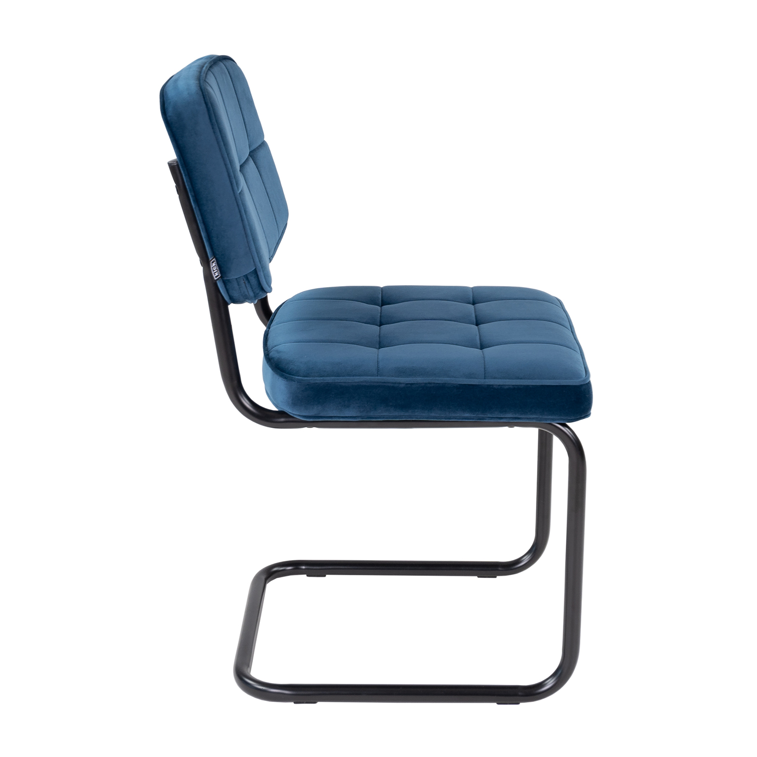 Kick buisframe stoel Ivy - donkerblauw