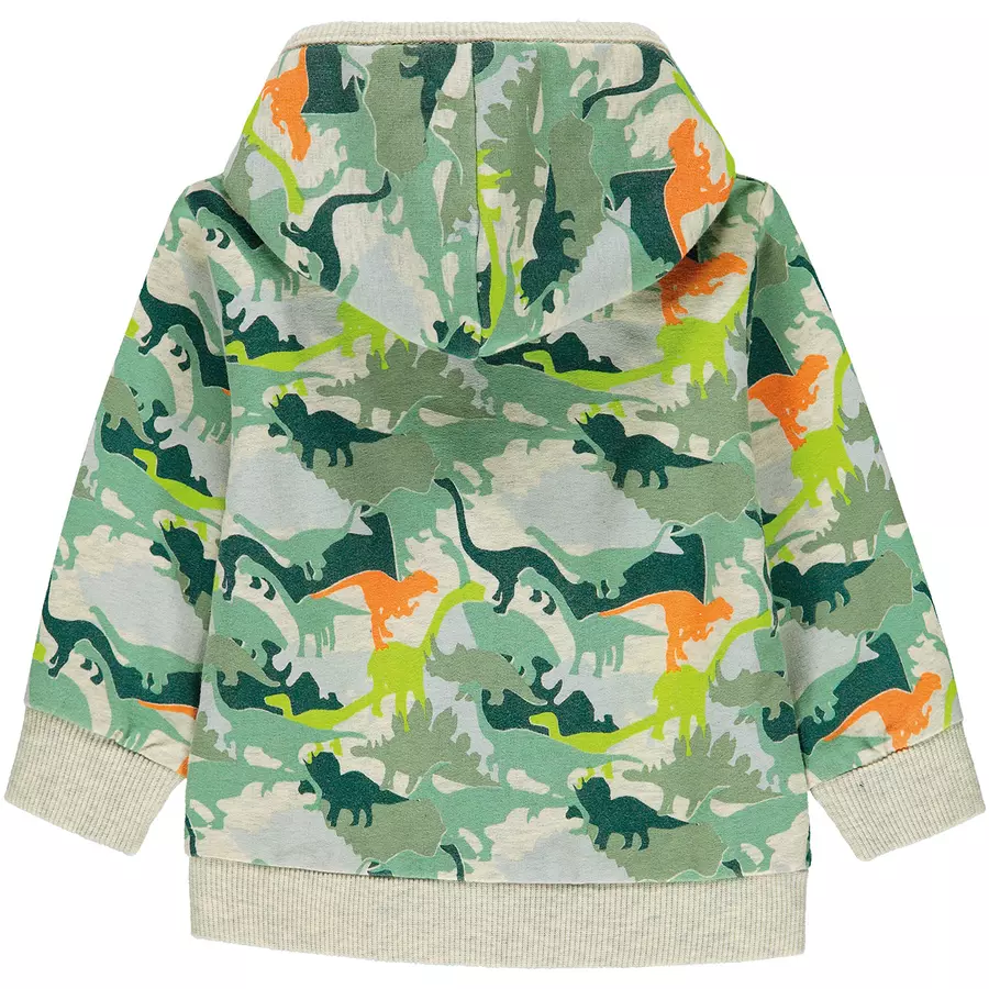 KANZ Boys Sweatjacke mit Kapuze, allover|multicolored