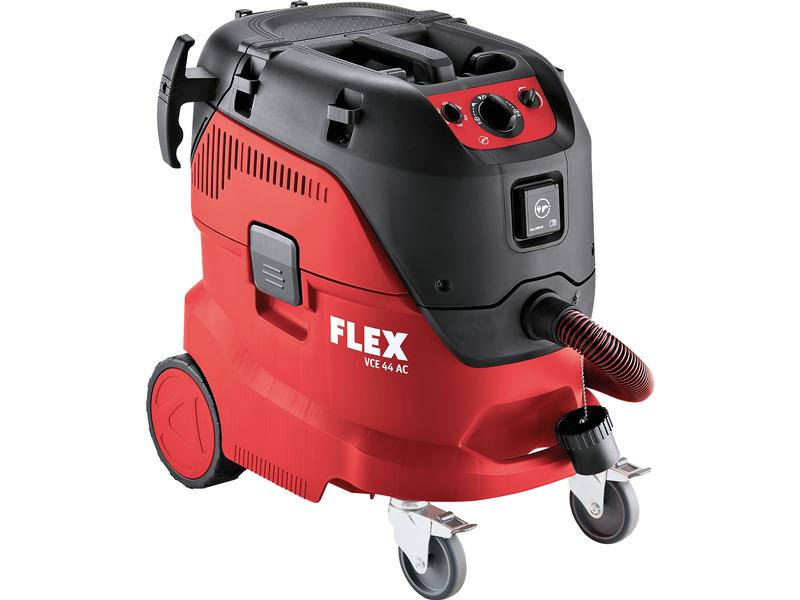 Flex Industriesauger VCE 44 M AC inkl. Reinigungsset Sauger für die Nass- und Trocken-Reinigung der Klasse M mit automatischer Filterabreinigung
