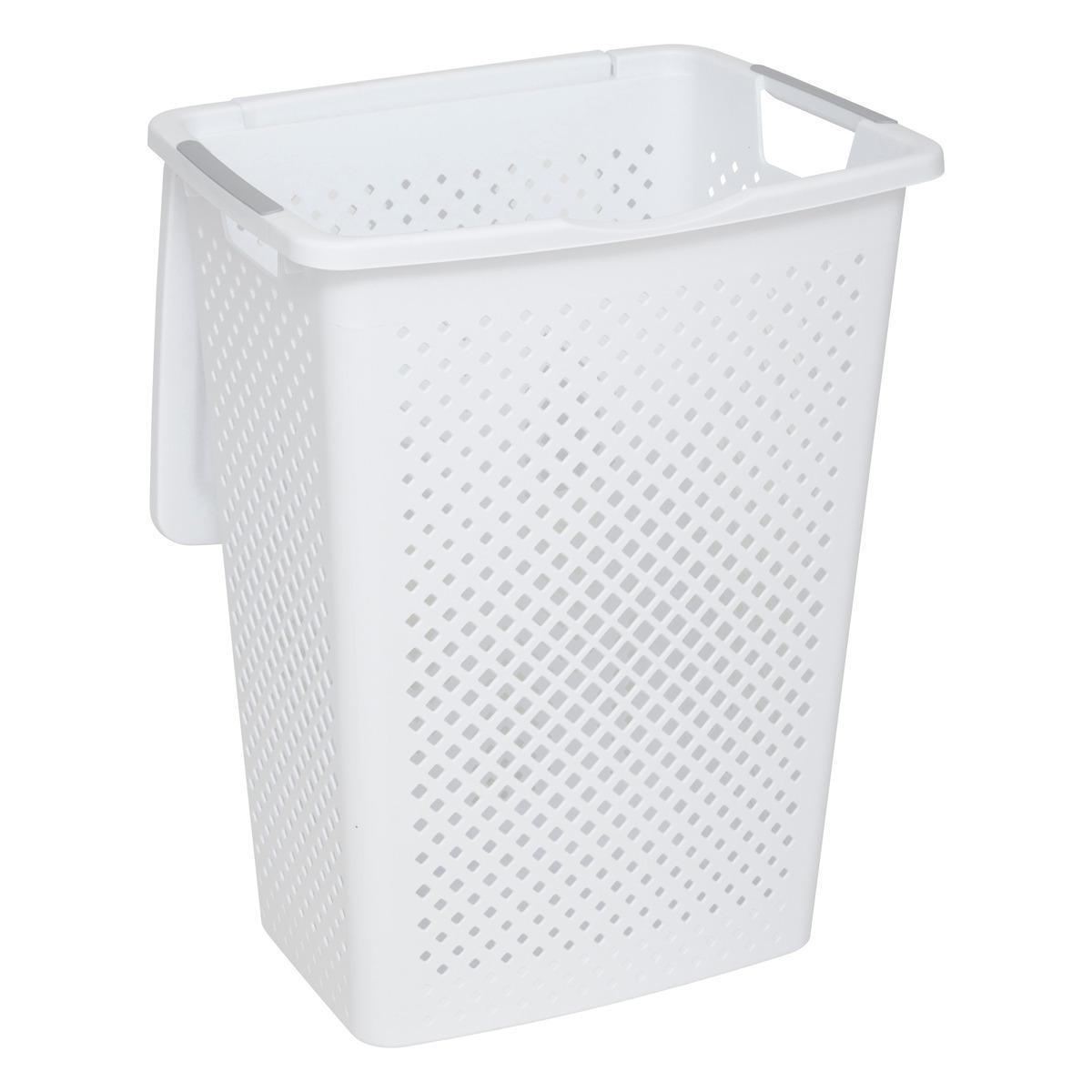 COFFRE A LINGE 55L BLANC