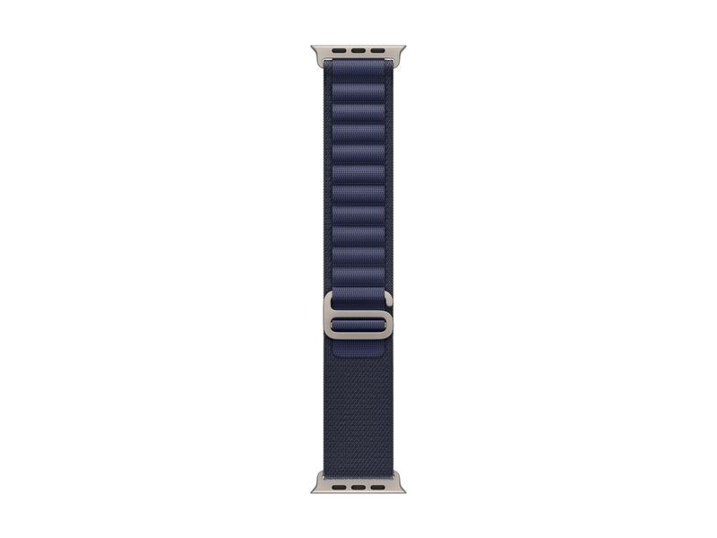 Apple Alpine Loop 49 mm Dunkelblau/Grau M Robustes Armband zu Apple Watch Ultra