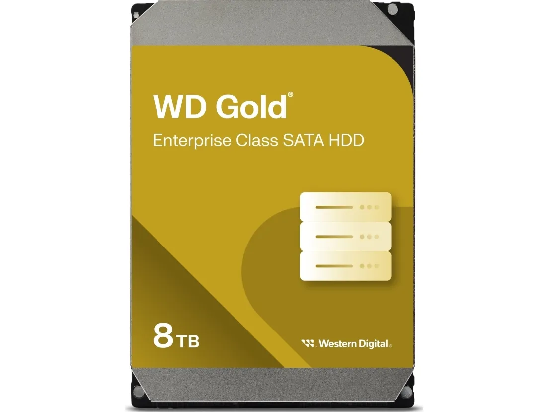 WD Gold WD8004FRYZ - Harddisk - 8 TB - intern - 3,5