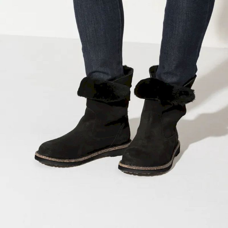 Uppsala Shearling Suede Leather - Chaussures femme