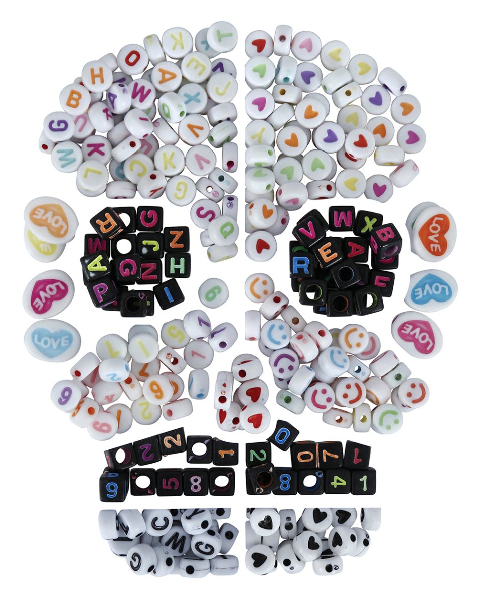 Halloween Knutselpakket Armbanden Maken Letters En Cijfers