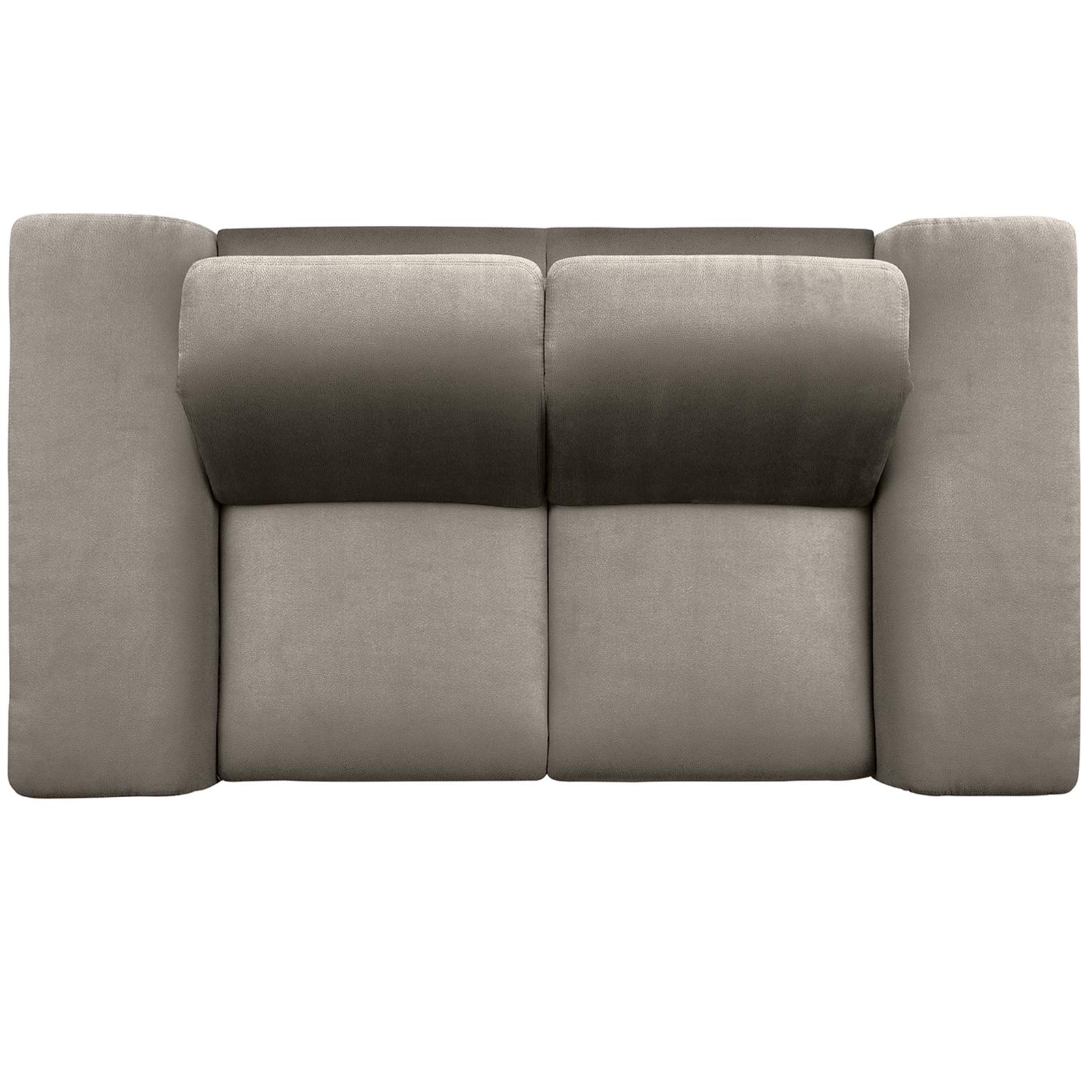 polsterpower 2,5-Sitzer Boxspringsofa - Holiday alu - Basismodell