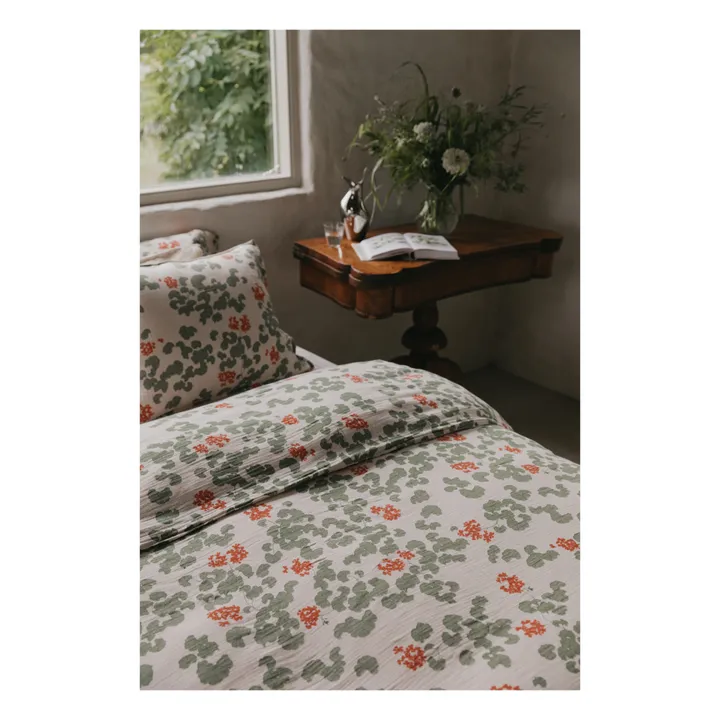 garbo&friends Couverture Pelargonium | Vert