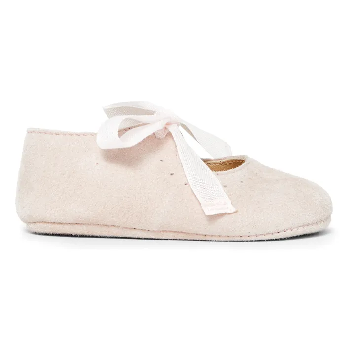 Bonpoint Babies Suède Akela | Rose