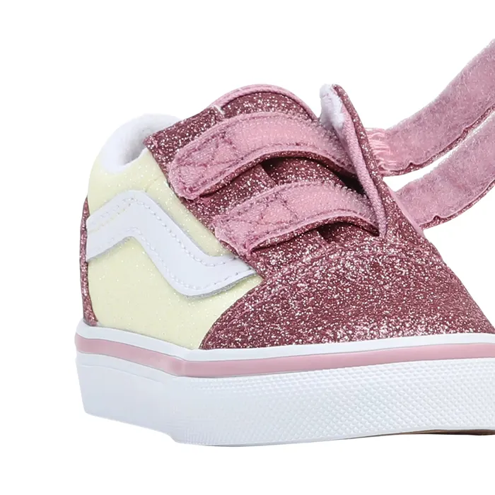 Vans Old Skool V Glitter Two Tone Sneakers Junior