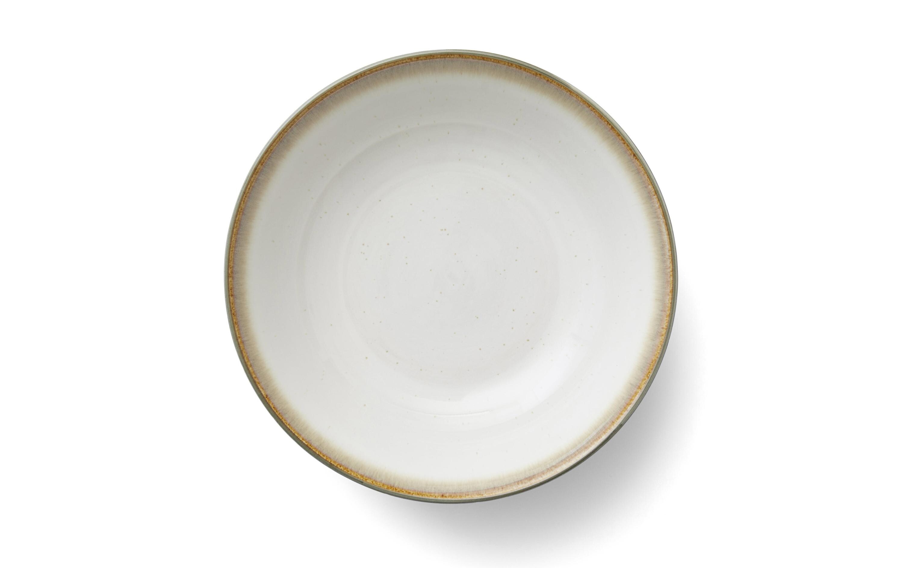 Salatschüssel 24 cm, Grau/CrèmeOfenfeste Salatschüsseln aus Steinzeug