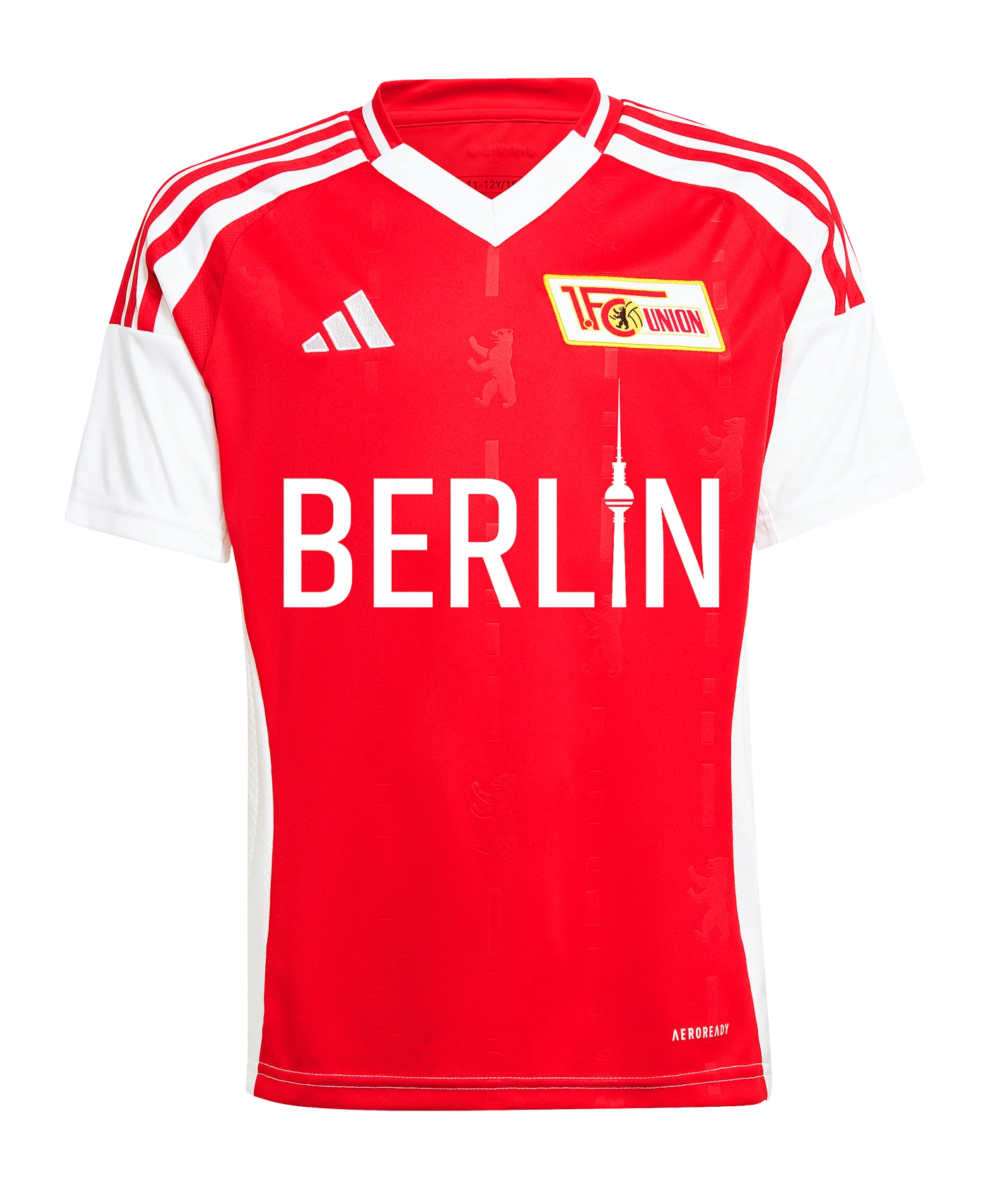 adidas 1. FC Union Berlin Trikot Home 2024/2025 Kids Rot