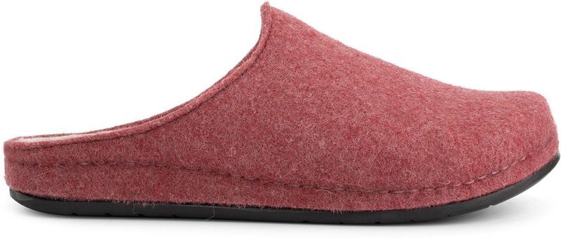 Travelin' Come Home Dames - Pantoffels - Wol - Rood