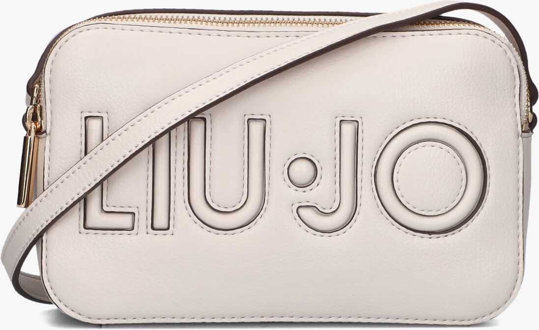 LIU JO beige liu jo schoudertas ecs m camera case