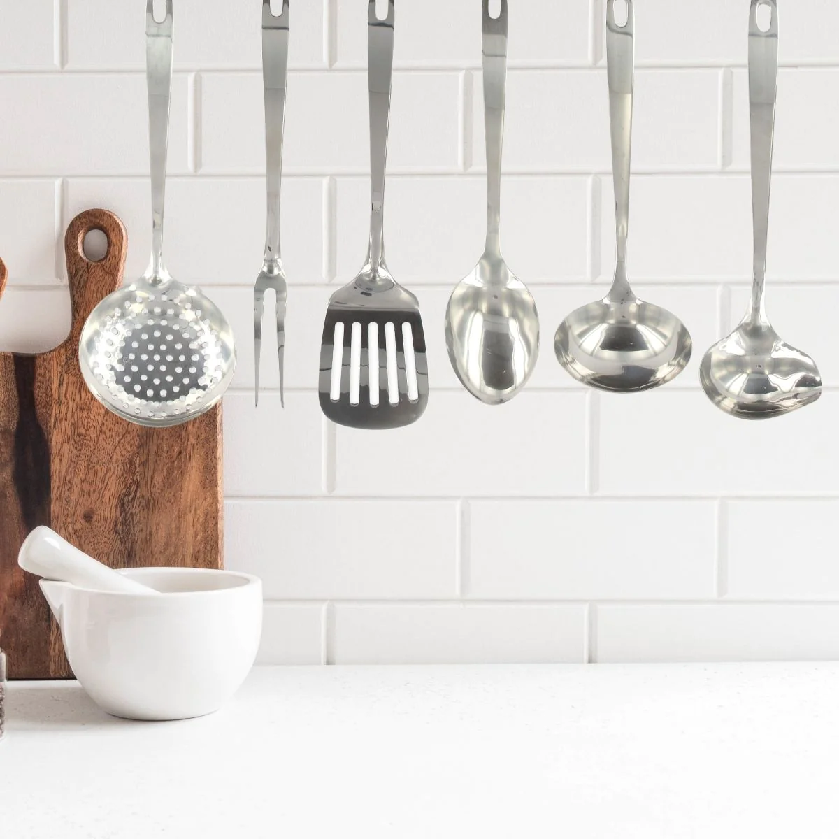 Ensemble ustensiles de cuisine 6 pièces inox Oxford Fackelmann