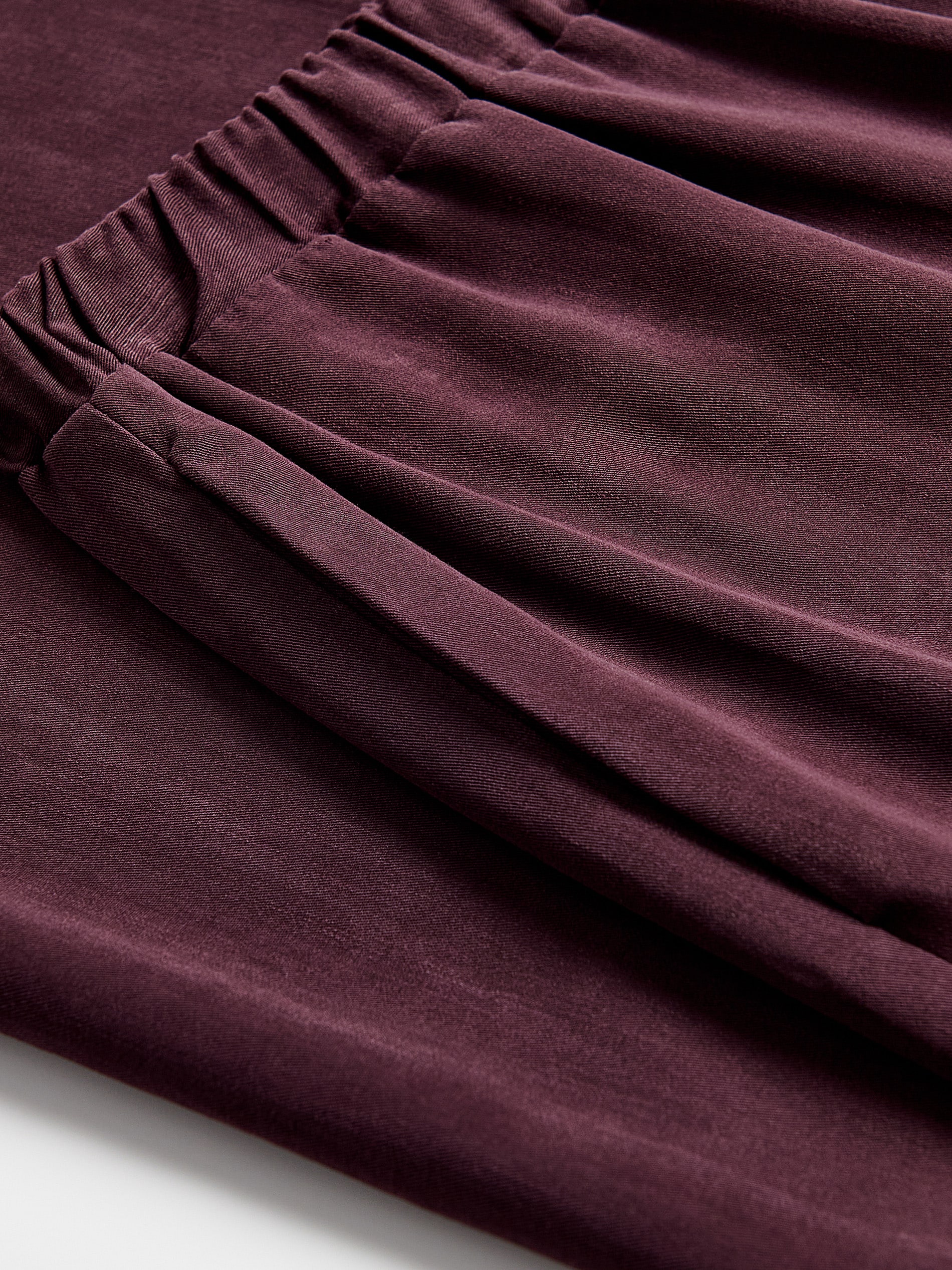 Wide-Leg-Hose aus Lyocell