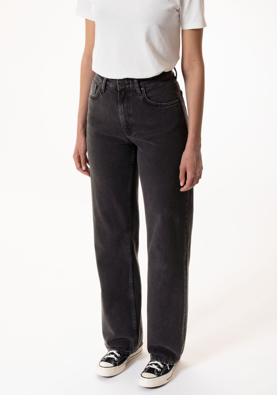 Nudie Jeans Jeans Clean Eileen Washed Out Black