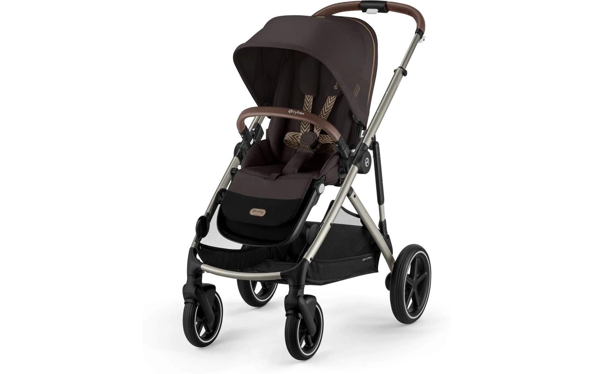 Kinderwagen Gazelle S Dunkelbraun<br>Kinderwagen mit 20 Kombinationen