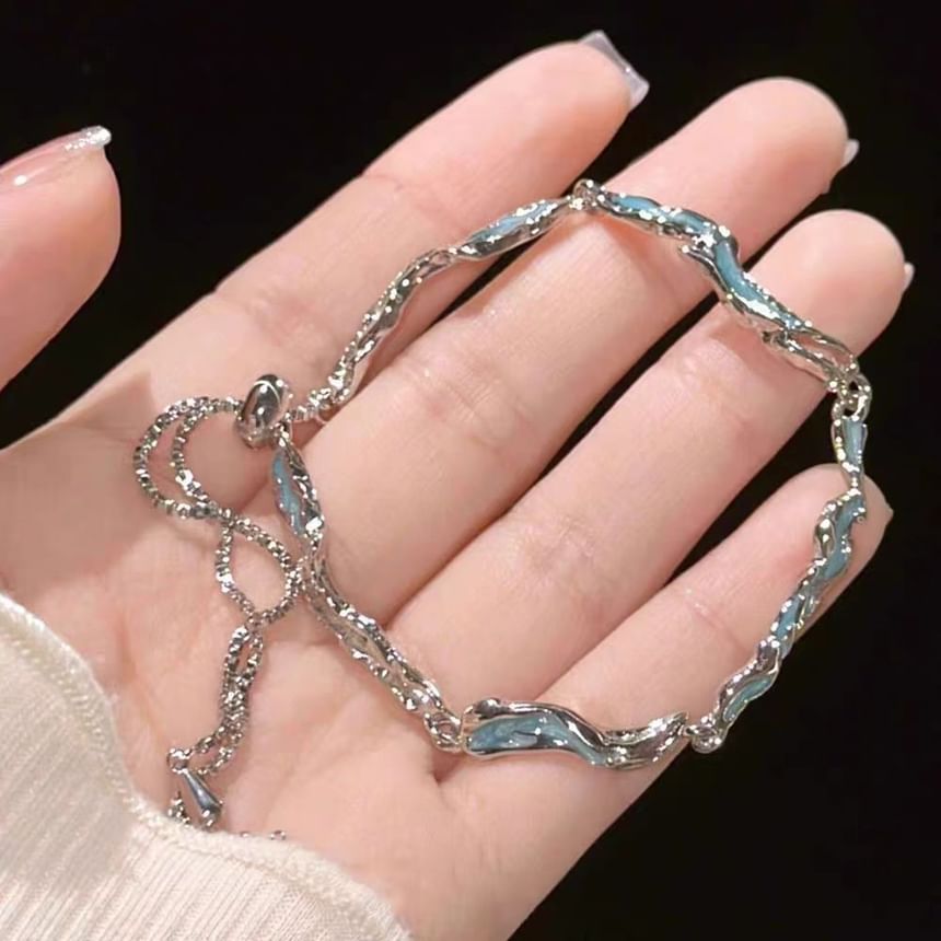 Chimerro - Strass Bloemen Armband