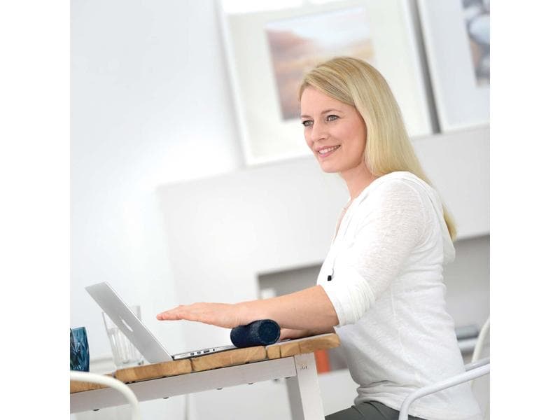 SISSEL Myofascia Roller Mini schwarz Minirolle für Faszientraining