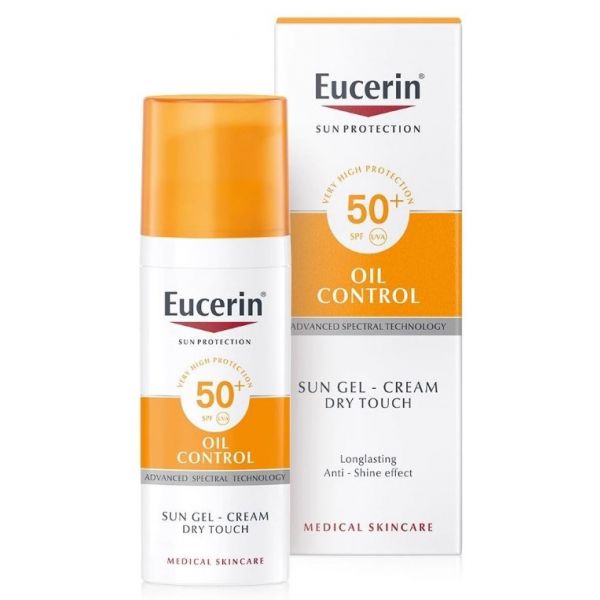 Protetor Solar Eucerin Gel-Creme Toque Seco SPF50  50ml