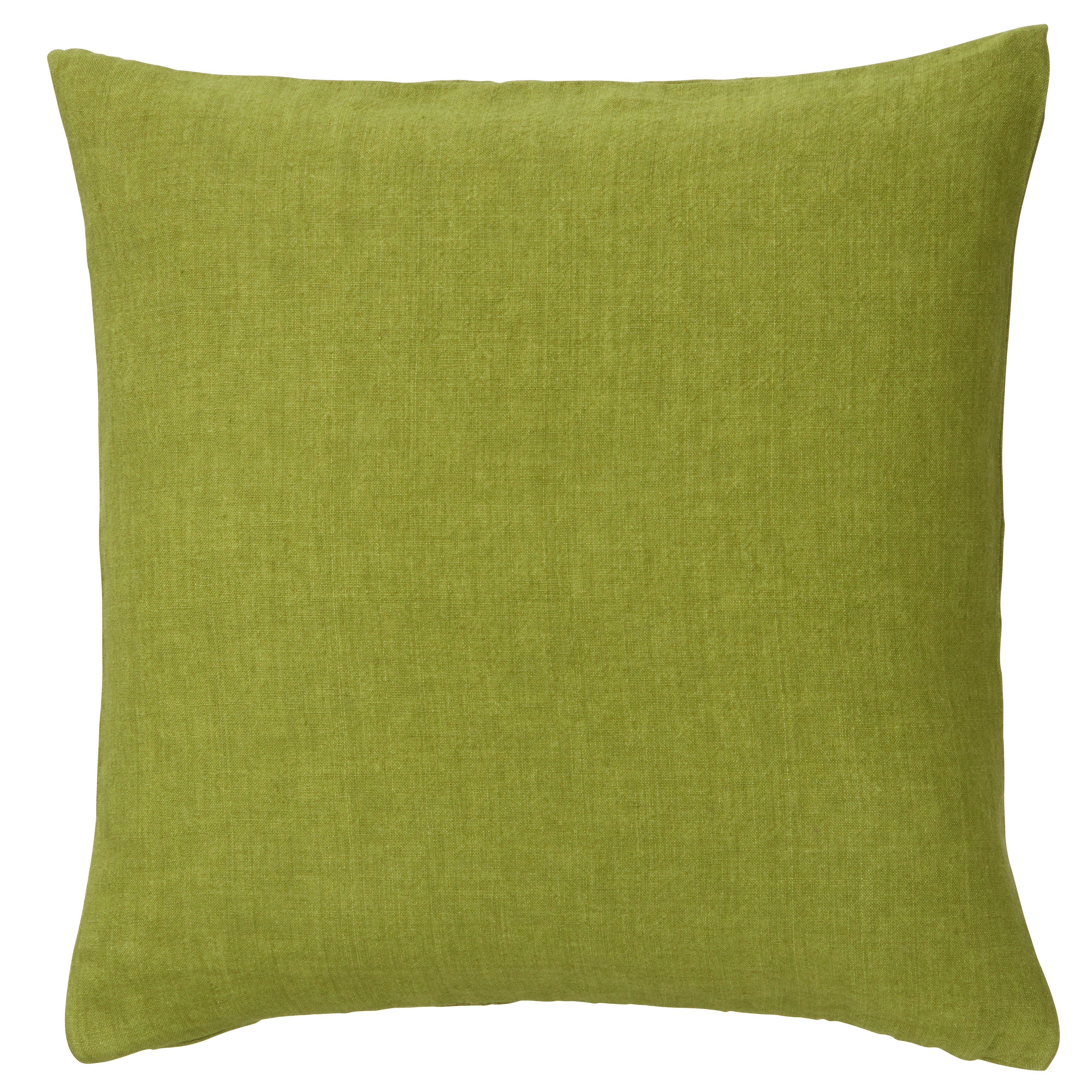 Cozy Living  Linen pyntepude, Fern Green - 50 x 50 cm.