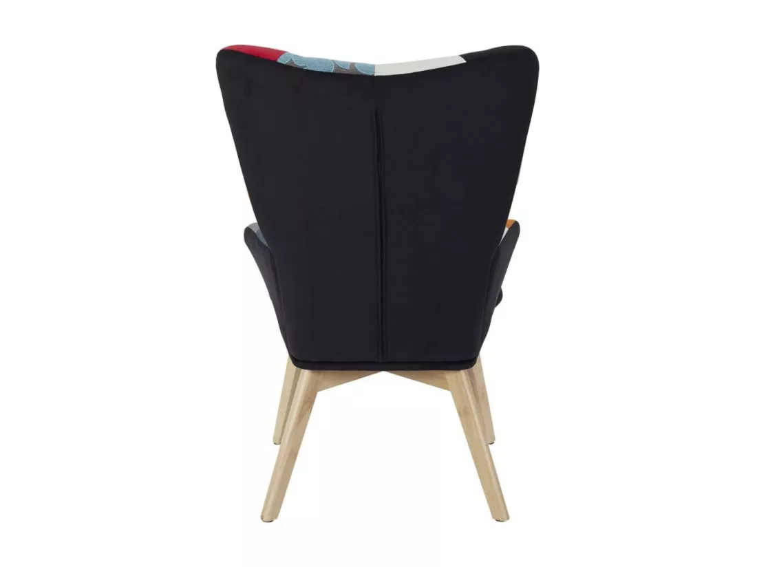 Fauteuil Helsinki Patchwork Multicolore