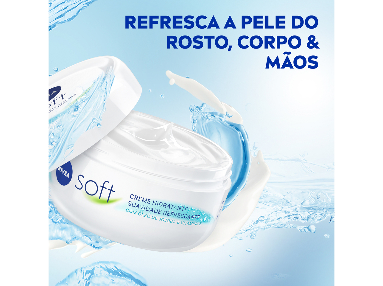 CREME NIVEA CORPO SOFT 200 100ML GRÁTIS