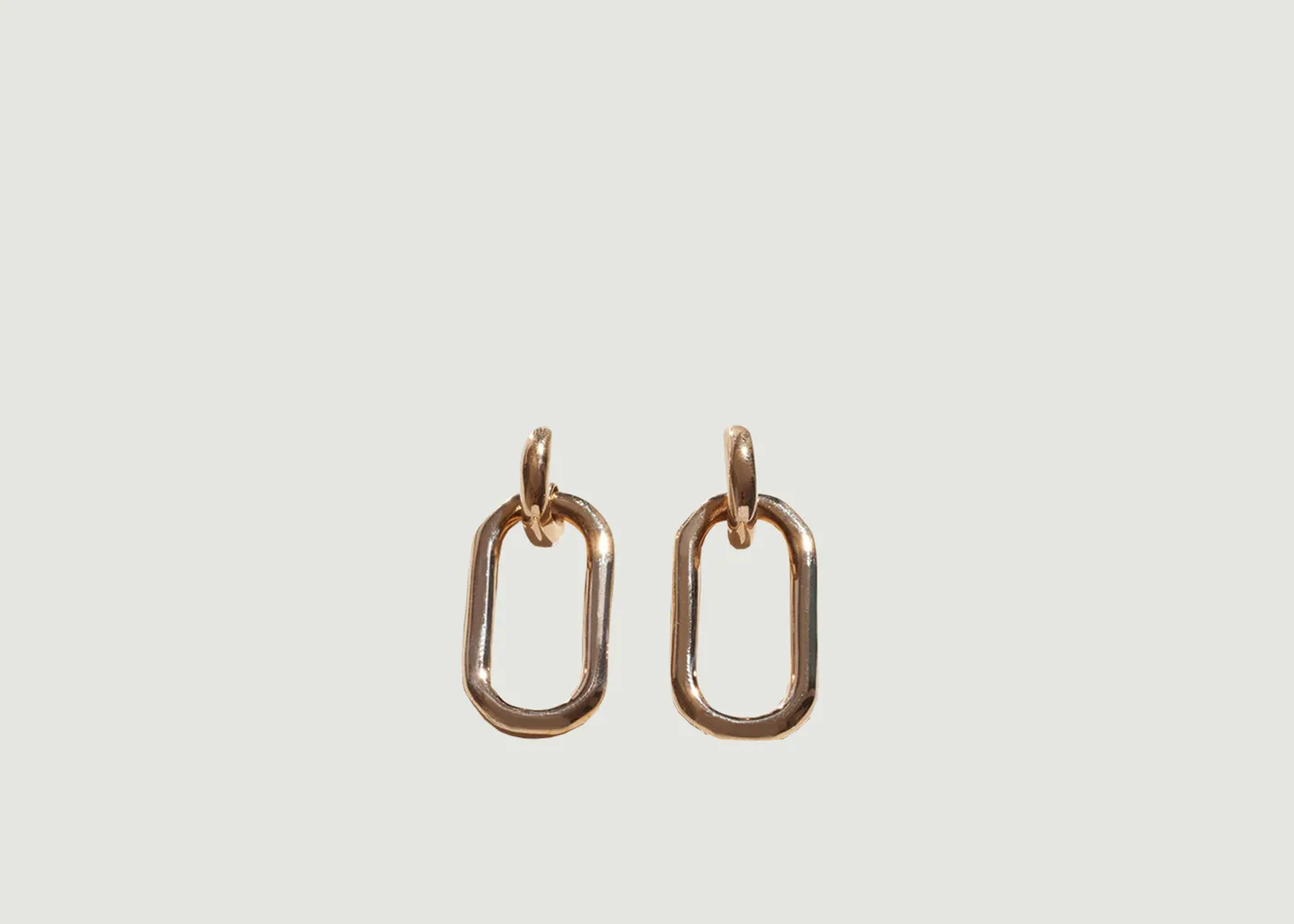 Boucles d'oreilles laiton plaqué or Beaumont Small Pamela Love
