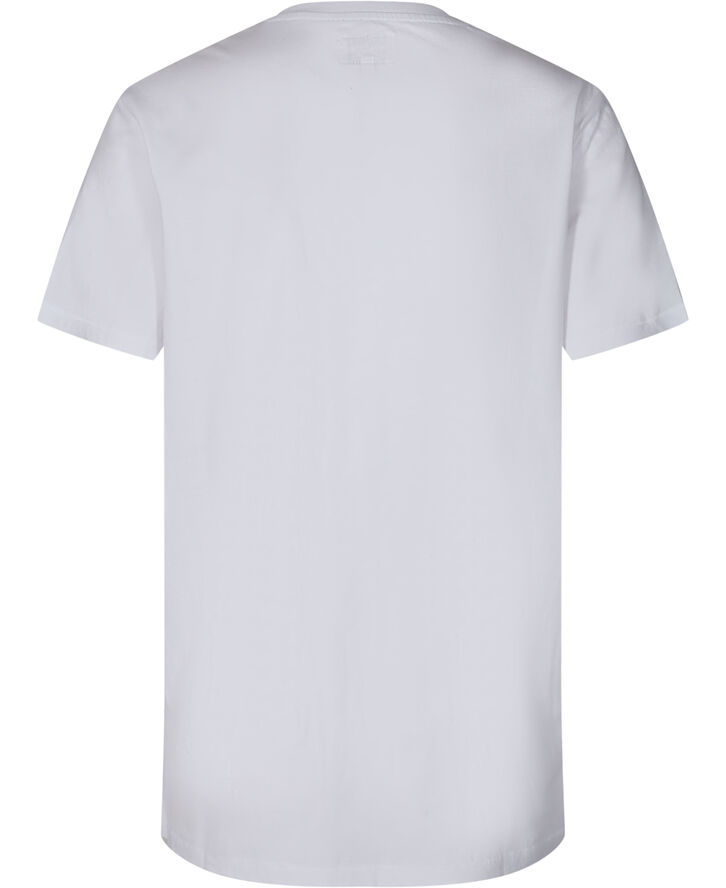 Wrangler SS SIGN OFF TEE WHITE White