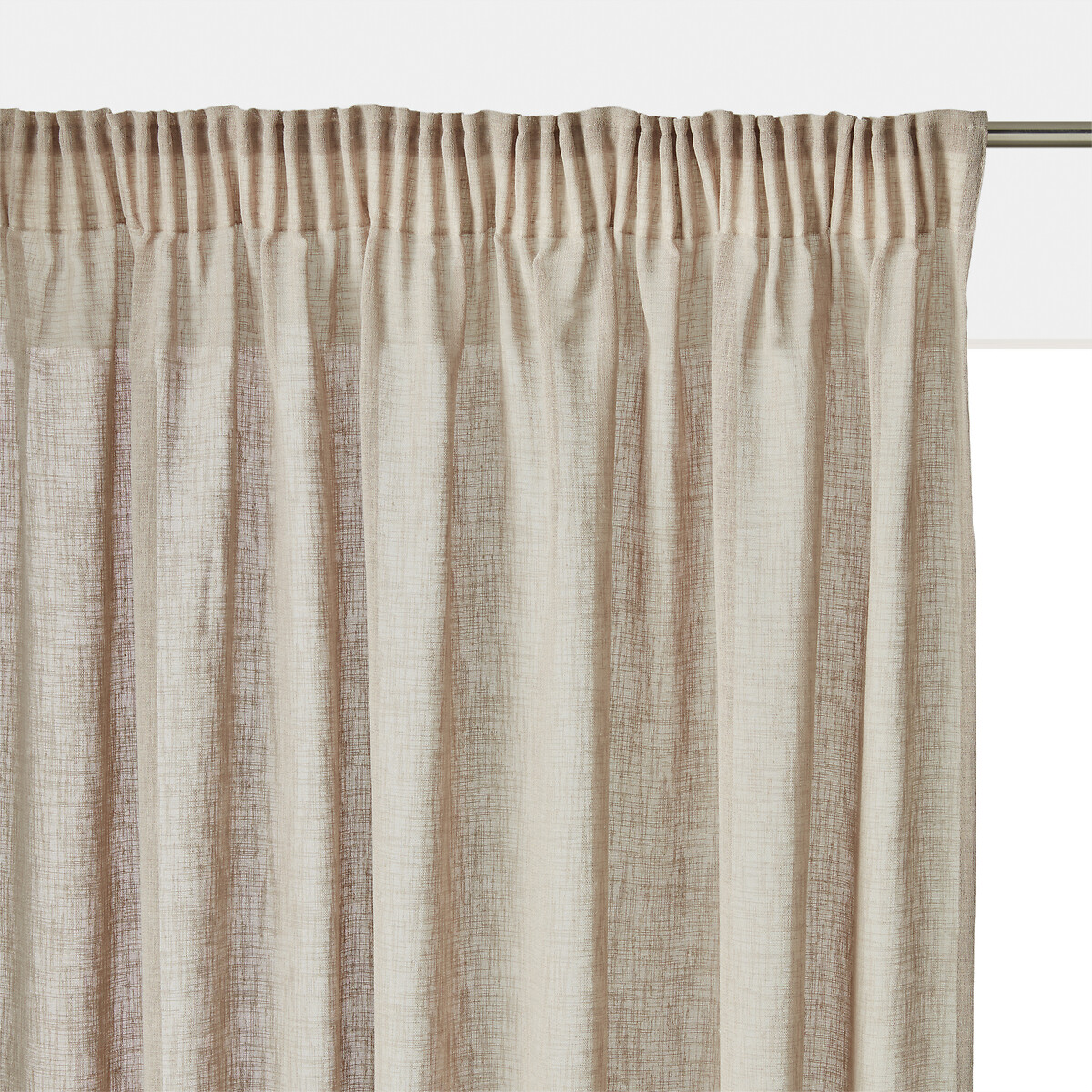 LA REDOUTE INTERIEURS<br>Cortina de radiador com acabamento franzido, Nyong