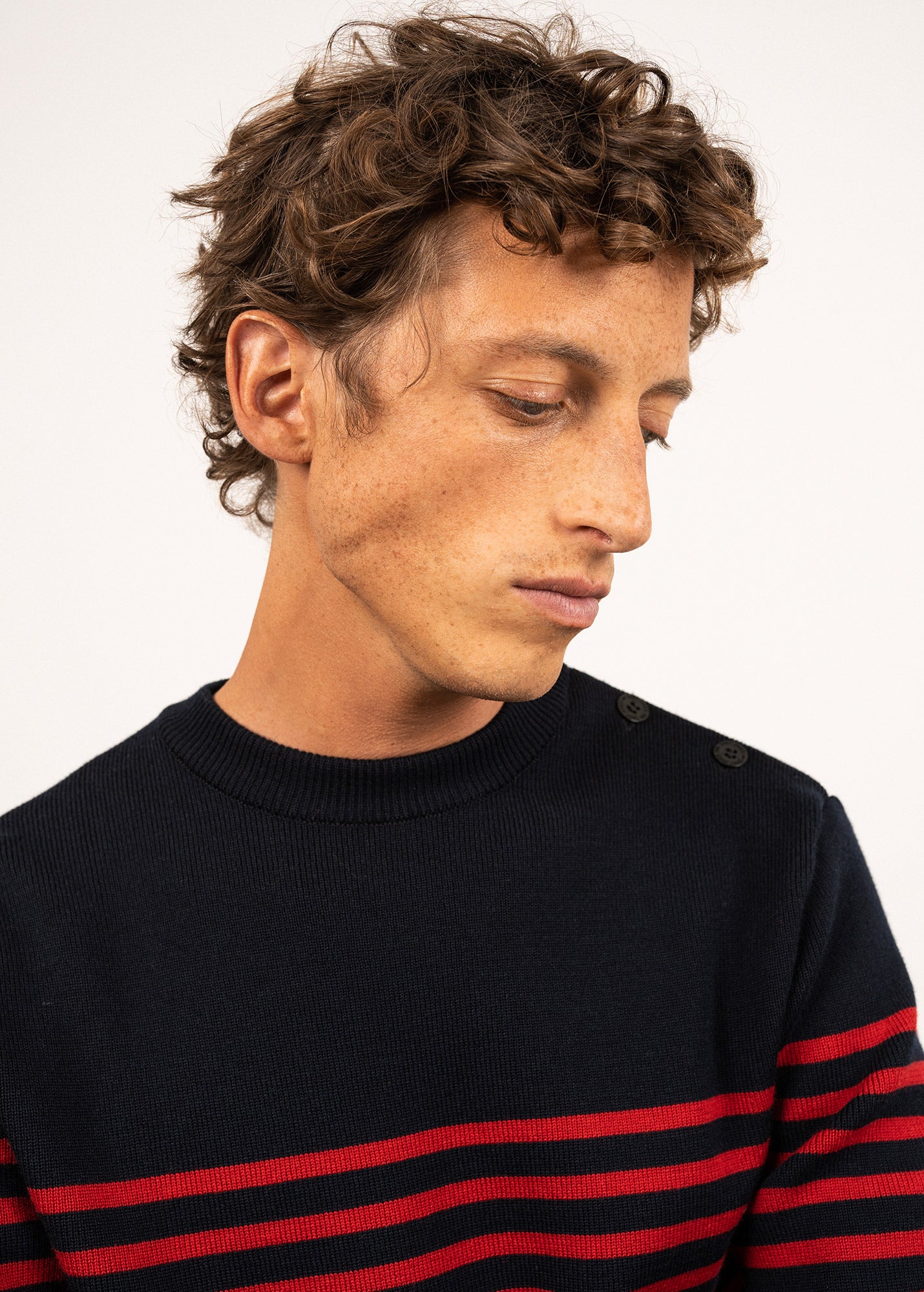Pull marin rayé Rochefort