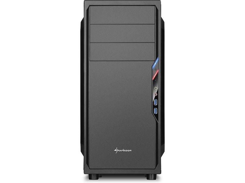Sharkoon PC-Gehäuse VS4-V Leises und funktionales Mid-Tower Gehäuse