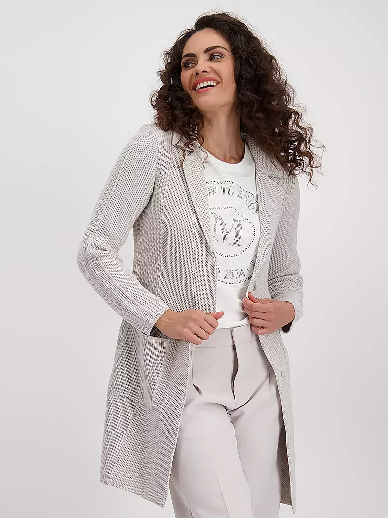 MONARI Strickmantel creme