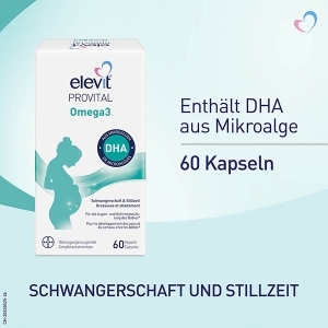 Elevit Provital Omega3 Kapseln, 60 Stück