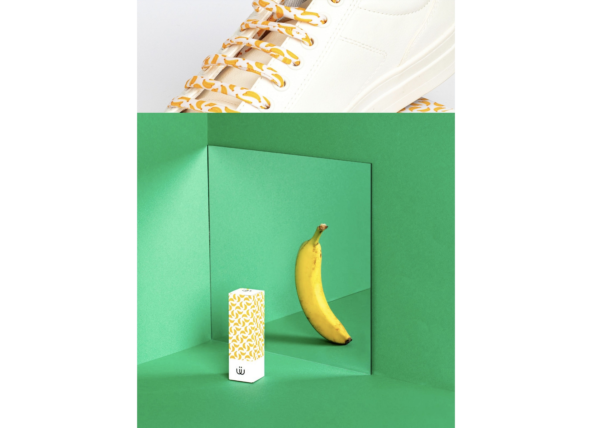 Lacets tropical banane