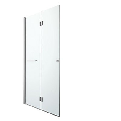 Paroi de douche pliante GoodHome Beloya transparente 120 cm