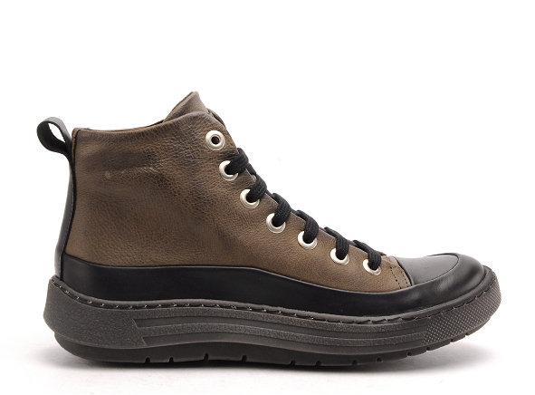 Chacal boots bottine plates femme 65172 kaki