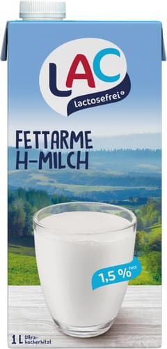 LAC H-Milch 1,5% Fett laktosefrei
