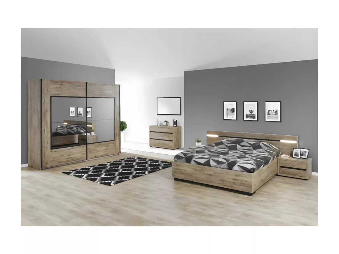 Chambre Adulte Complète (160x200) - NIKITO