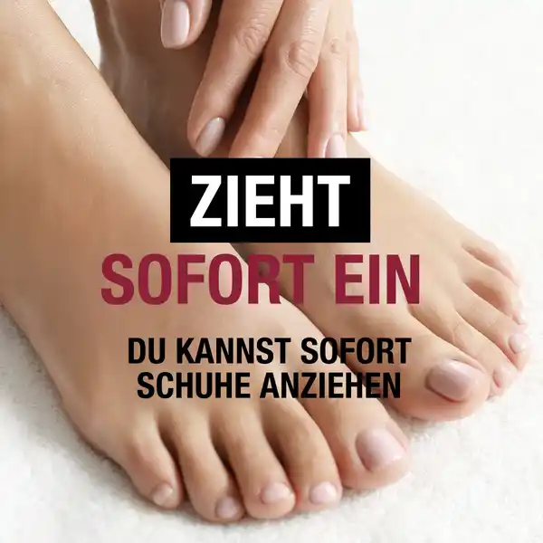 Feuchtigkeitsspendende Fußcreme
