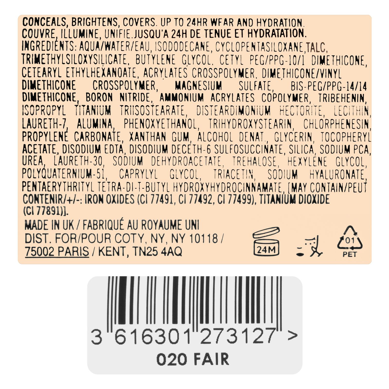 Anti-cernes multi-usages Rimmel London 20 fair