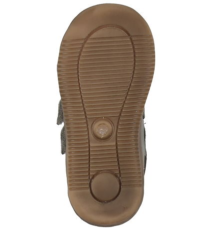Pom Pom Sko - Sneaker Velcro - Dark Forest
