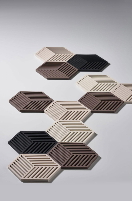 Zone Denmark Hexagon onderzetter Desert
