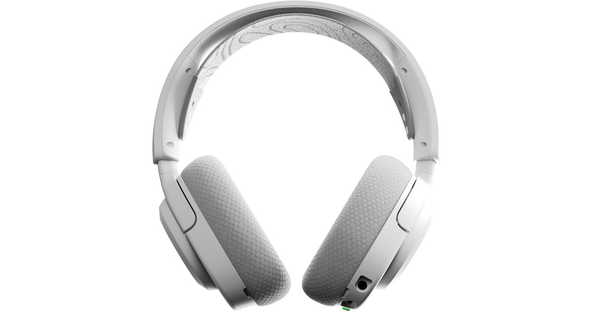 SteelSeriesArctis Nova 3X Wireless over-ear gaming headset  (Wit, 2.4 GHz / Bluetooth 5.3, Pc, Xbox Series X|S, Xbox One, Switch)