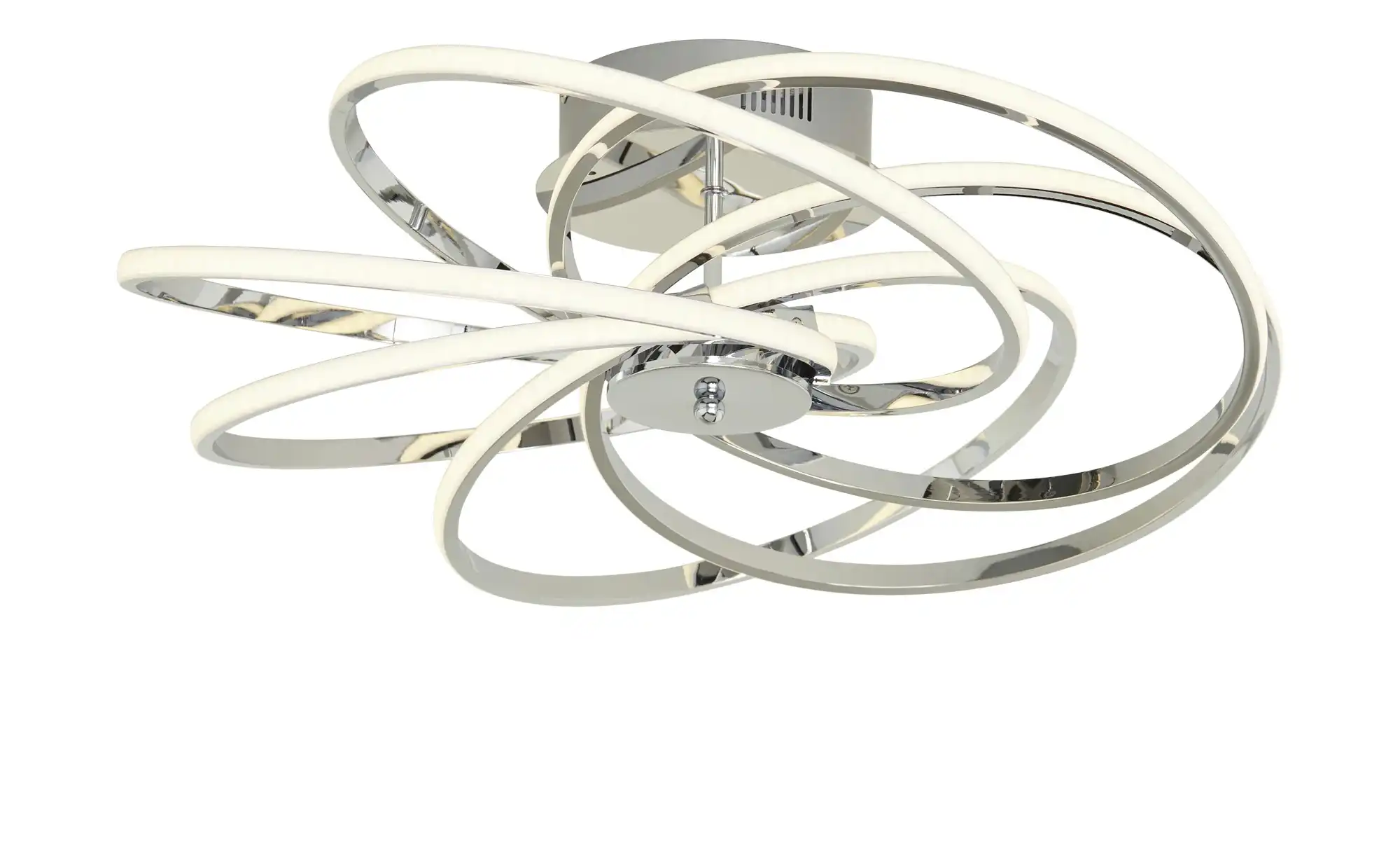 Meisterleuchten LED-Deckenleuchte, 6-flammig, chrom `gedreht´